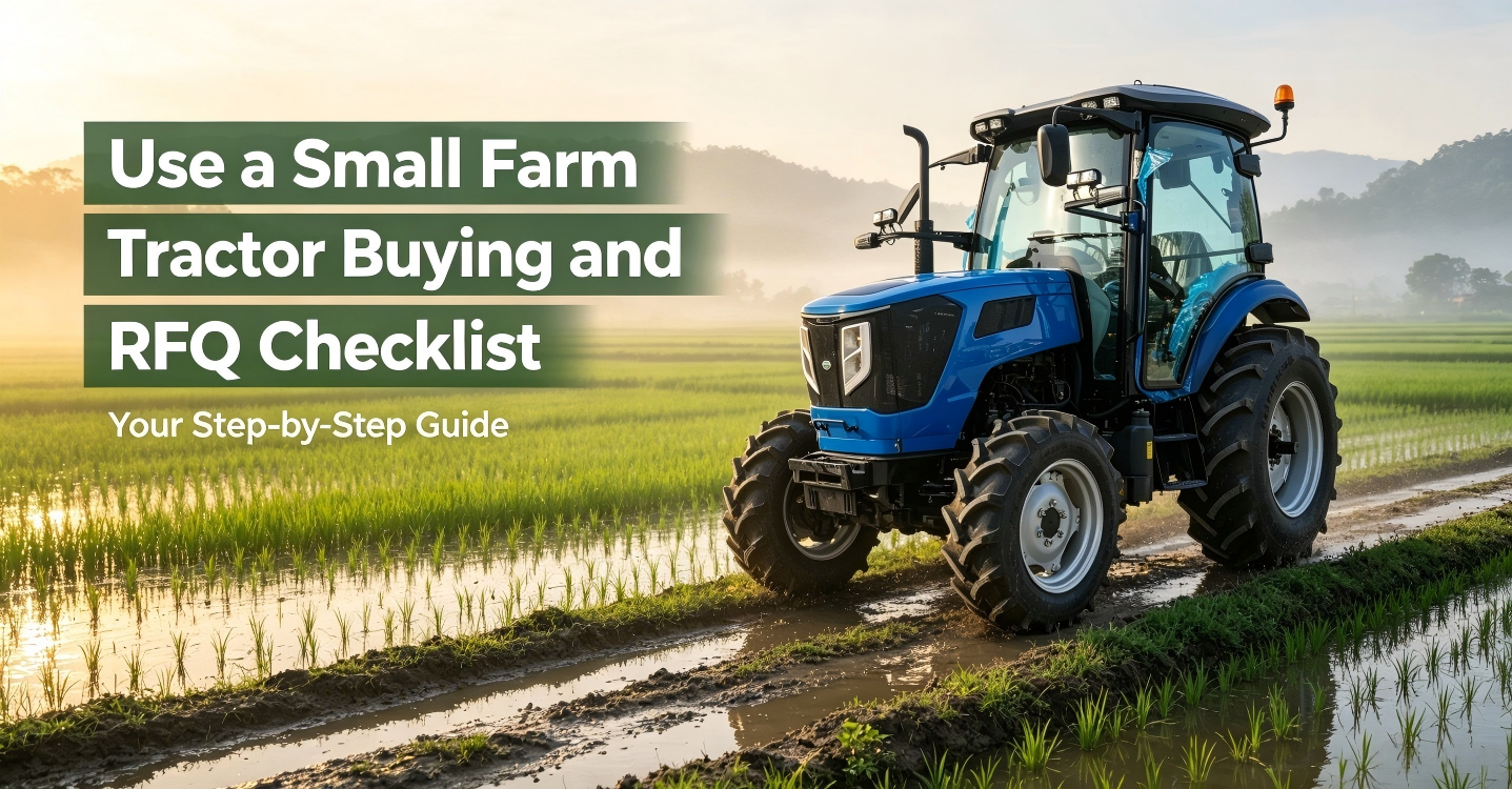 Use a Small Farm Tractor Buying and RFQ Checklist Use a Small Farm Tractor Buying and RFQ Checklist