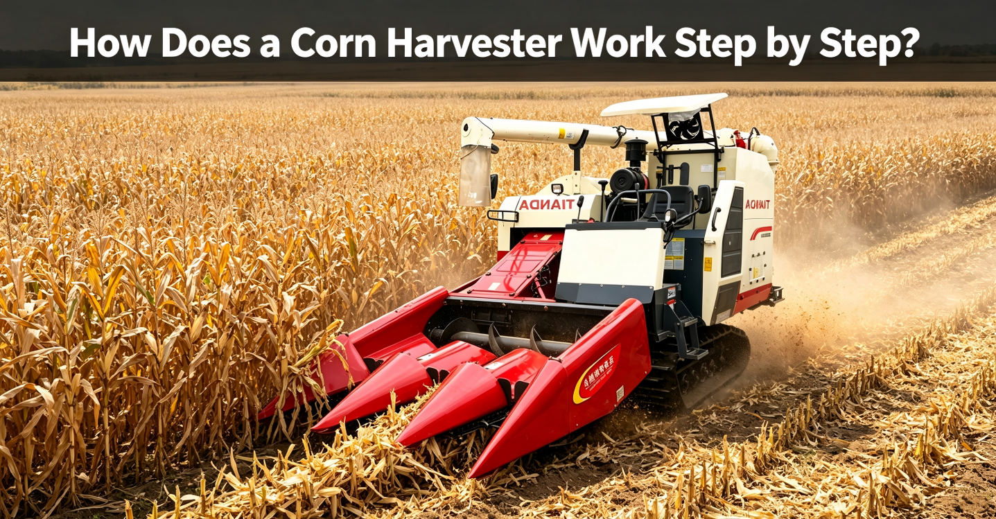 How Does a Corn Harvester Work Step by Step How Does a Corn Harvester Work Step by Step