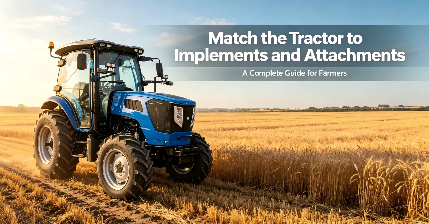 Match the Tractor to Implements and Attachments Match the Tractor to Implements and Attachments