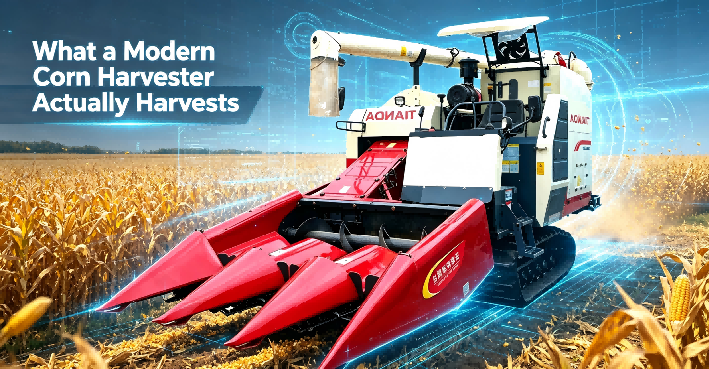 What a Modern Corn Harvester Actually Harvests What a Modern Corn Harvester Actually Harvests