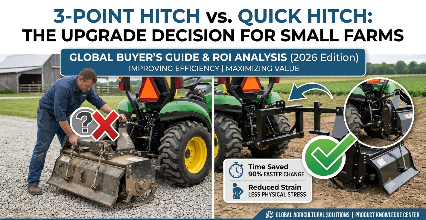 3-Point Hitch vs. Quick Hitch Is the Upgrade Worth It for Small Farms