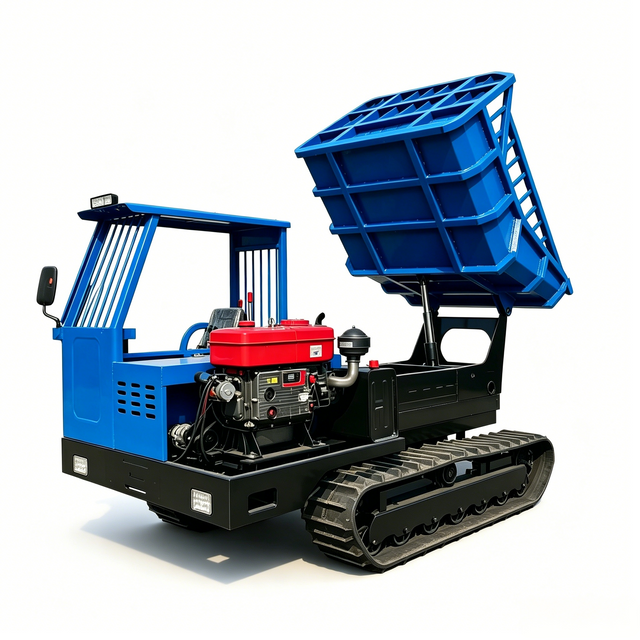 3 Ton Rubber Track Crawler Dumper