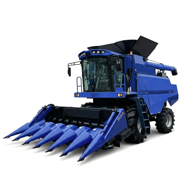 Self-Propelled Wheel Combine Harvester