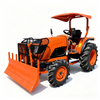 50HP 4WD Tractor with Bulldozer Blade