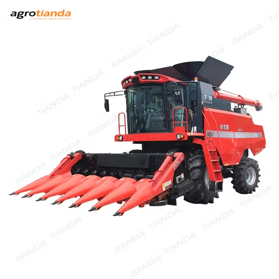 Agricultural Self-Propelled Wheel Type Combine Harvester in Southamerica