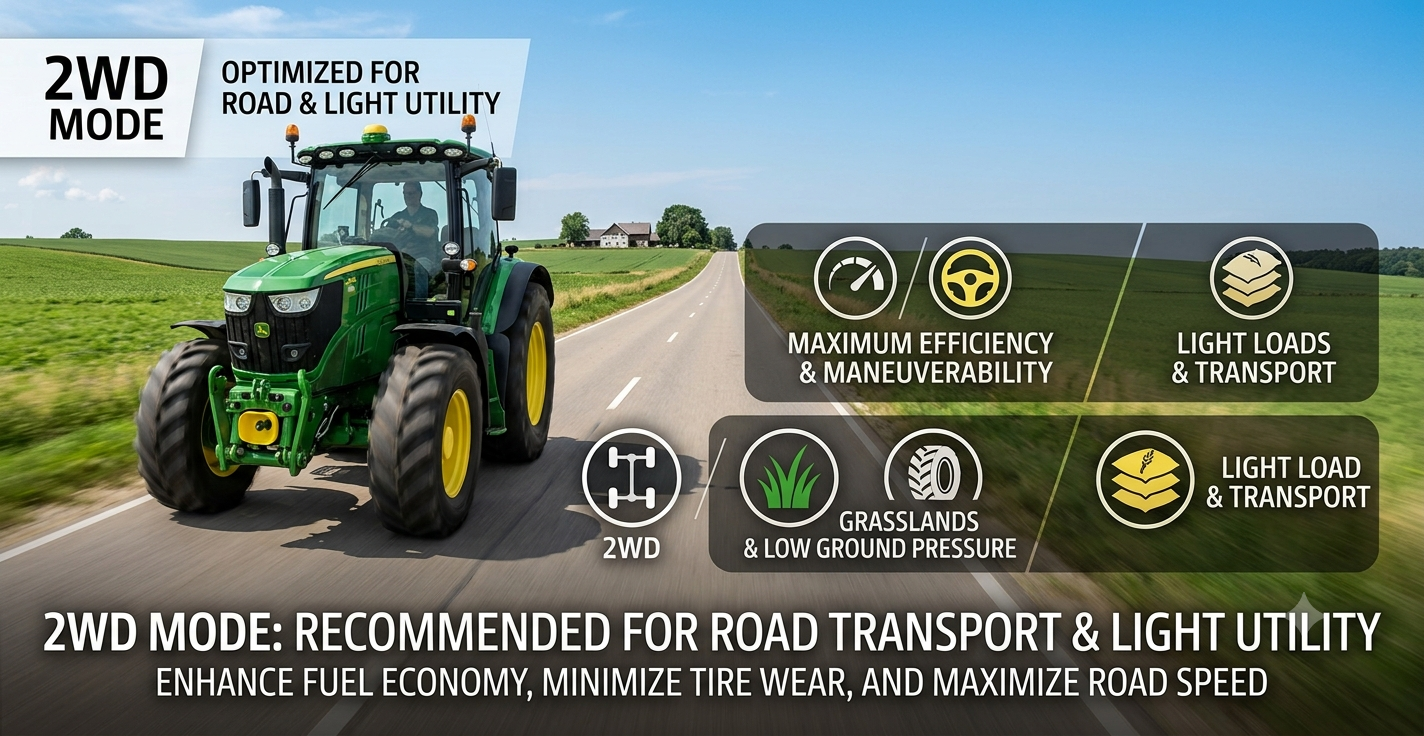 2WD tractor