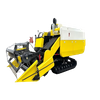 110HP Rice Combine Harvester with Crawlers