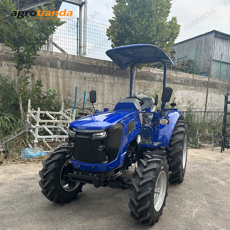 90hp blue tractor (9)