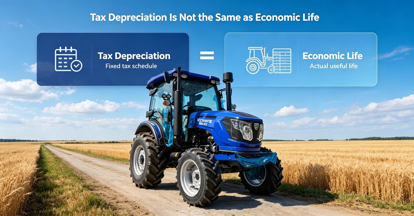 Tax Depreciation Is Not the Same as Economic Life Tax Depreciation Is Not the Same as Economic Life