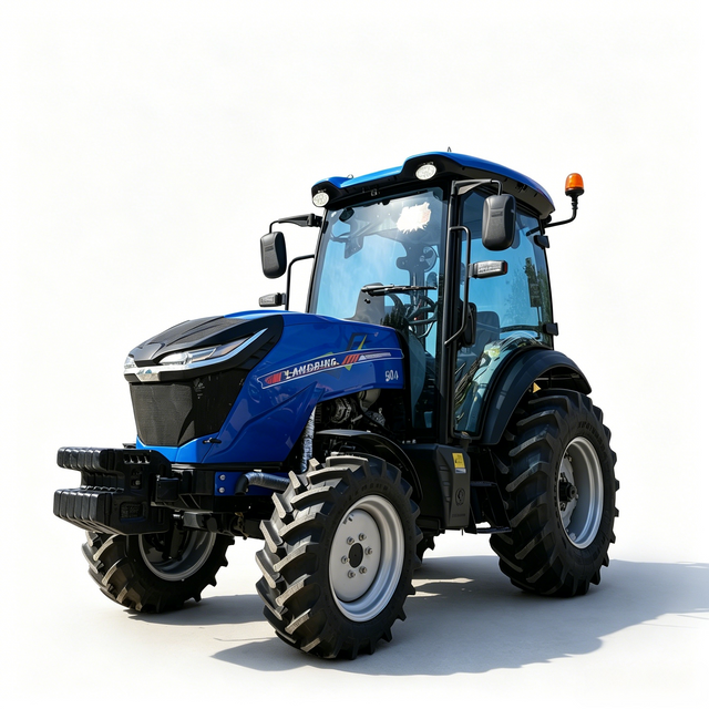 50HP 4WD Blue Farm Tractor with Cabin