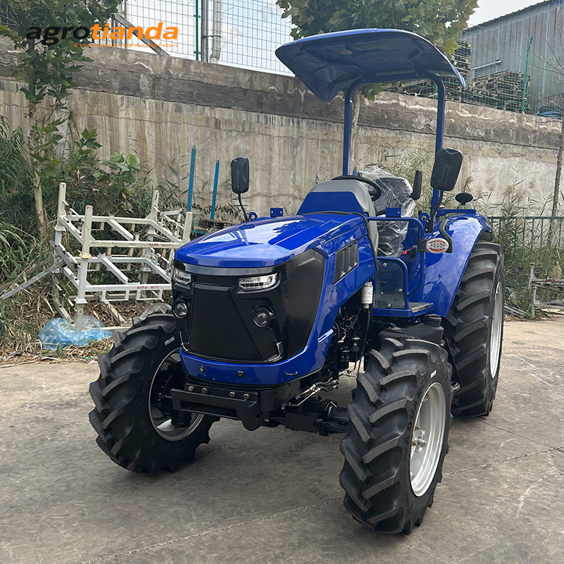 90hp blue tractor (5)