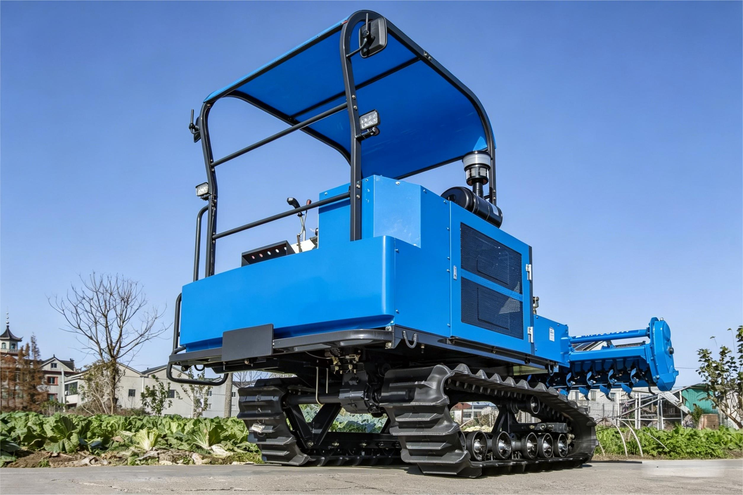 102HP Agricultural Wheel Mini Walking Tractor (8)