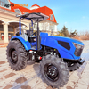 100HP 4X4 Blue Farm Tractor 