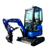 Mini Excavator with Enclosed Cabin