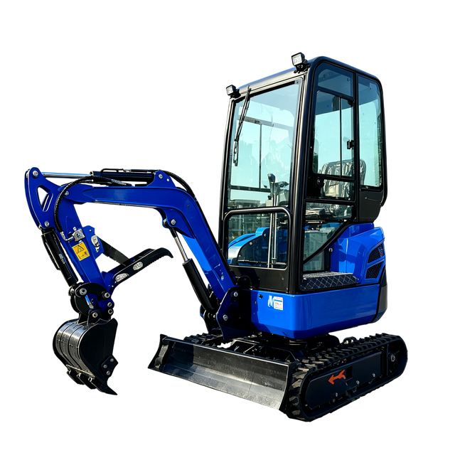 Mini Excavator with Enclosed Cabin
