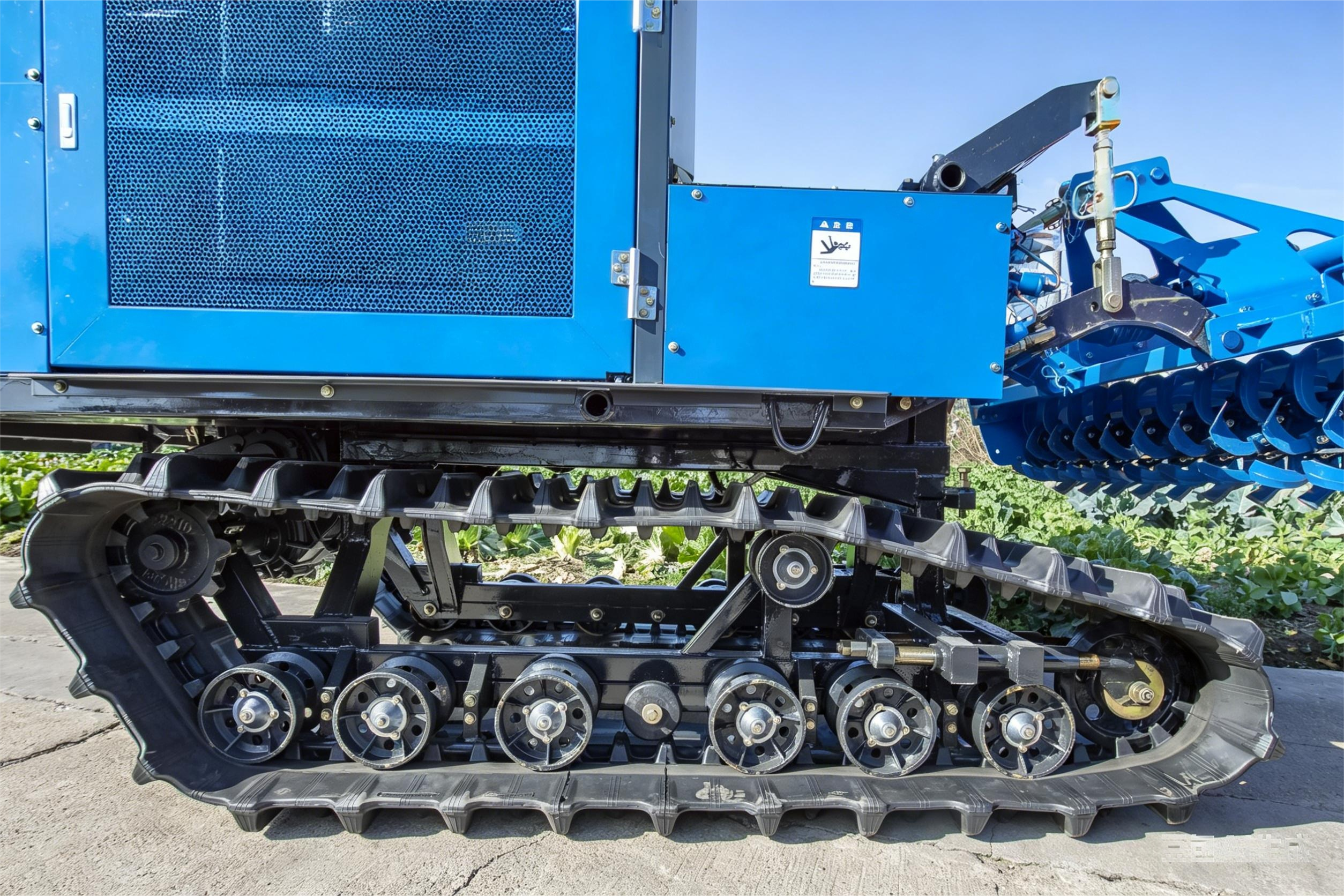 102HP Agricultural Wheel Mini Walking Tractor (6)
