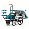 6 Rows Rice Transplanter Paddy Planting Equipment