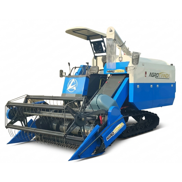4lz-6.0 Small Tank Combine Rice Harvester
