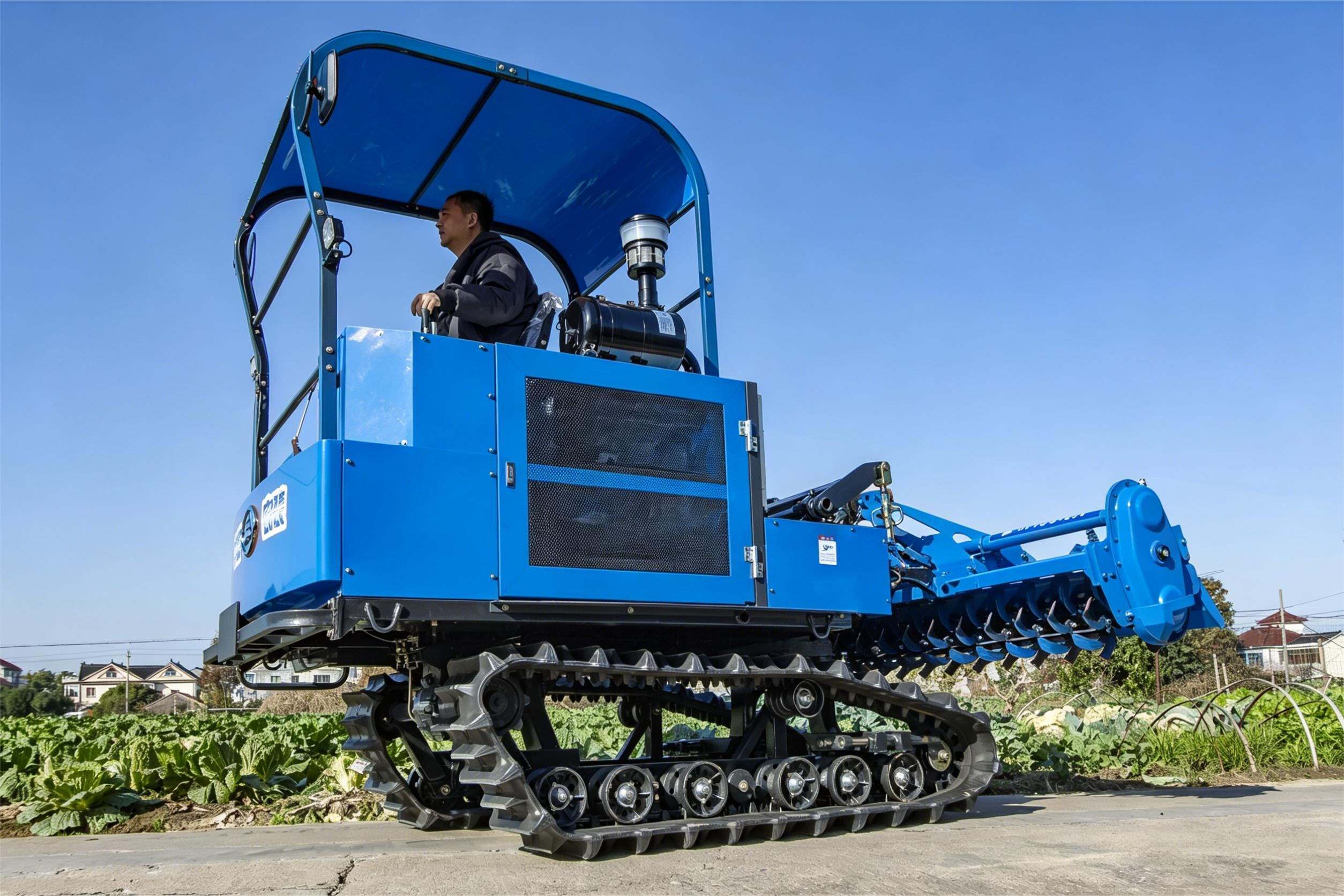 102HP Agricultural Wheel Mini Walking Tractor (1)