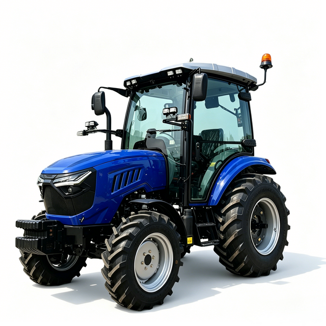 75HP 4WD Farm Tractors with Cabin