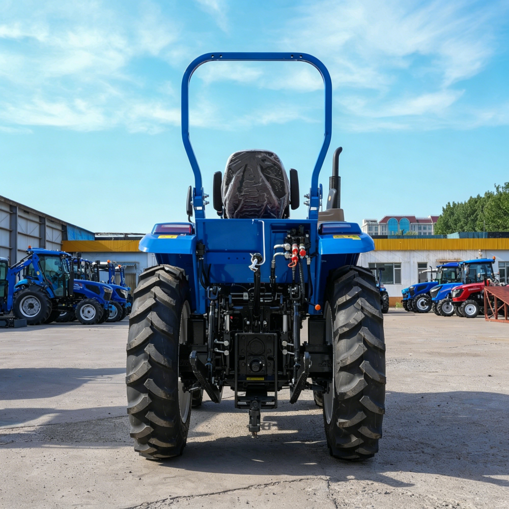 40hp blue tractor without cabin (5)