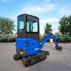 Mini Excavator with Enclosed Cabin