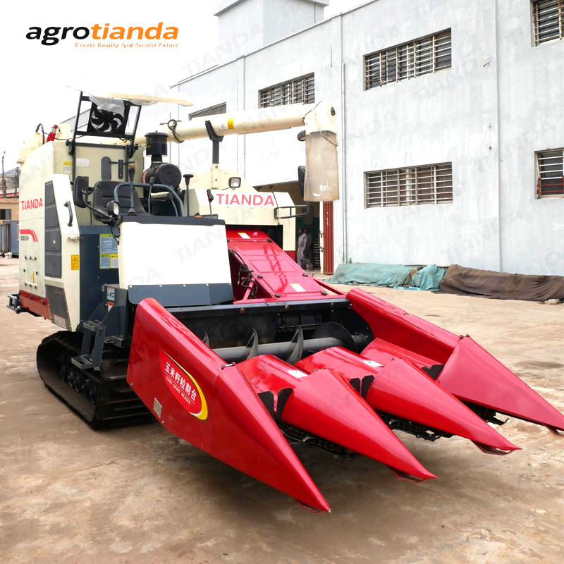corn harvester-
