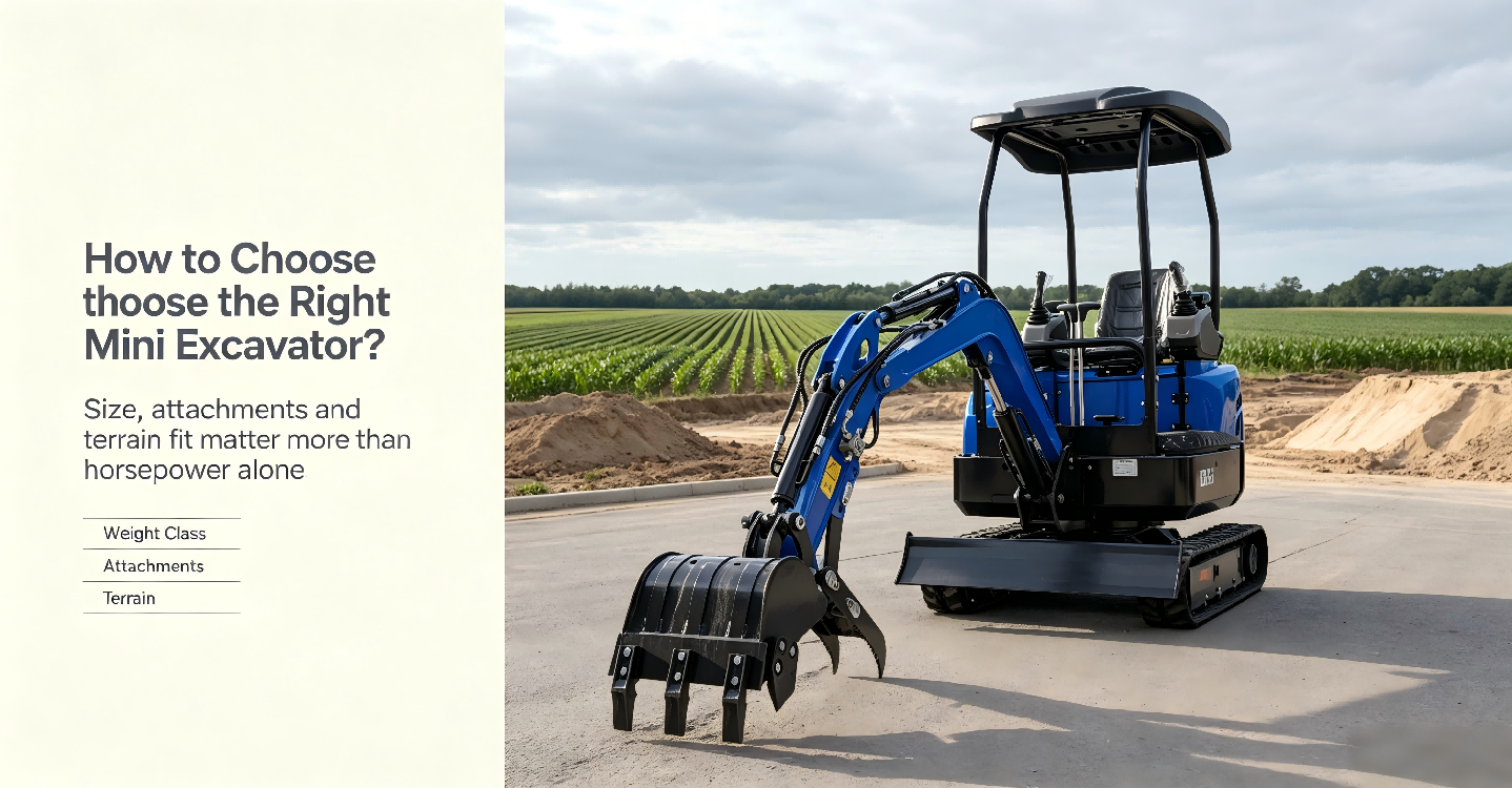mini Excavator for farm