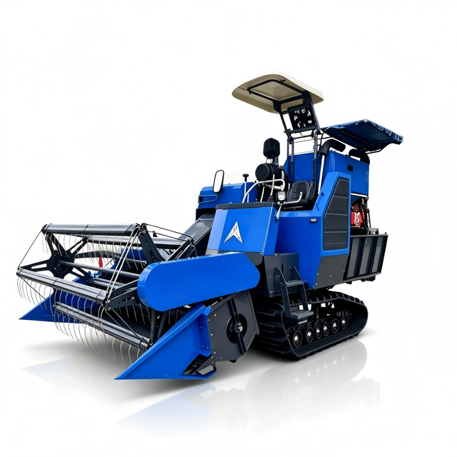 4lz-6.0 Small Tank Rice Combine Harvesters with Cabin
