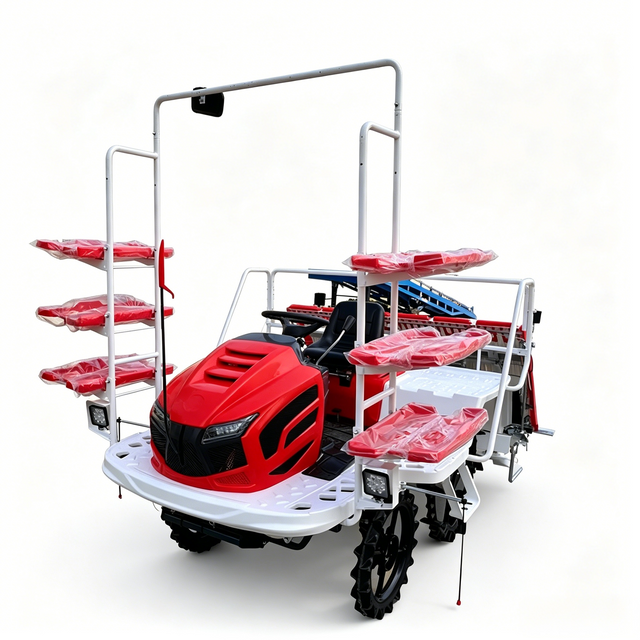 6-Row Walk-Behind Paddy Rice Transplanter